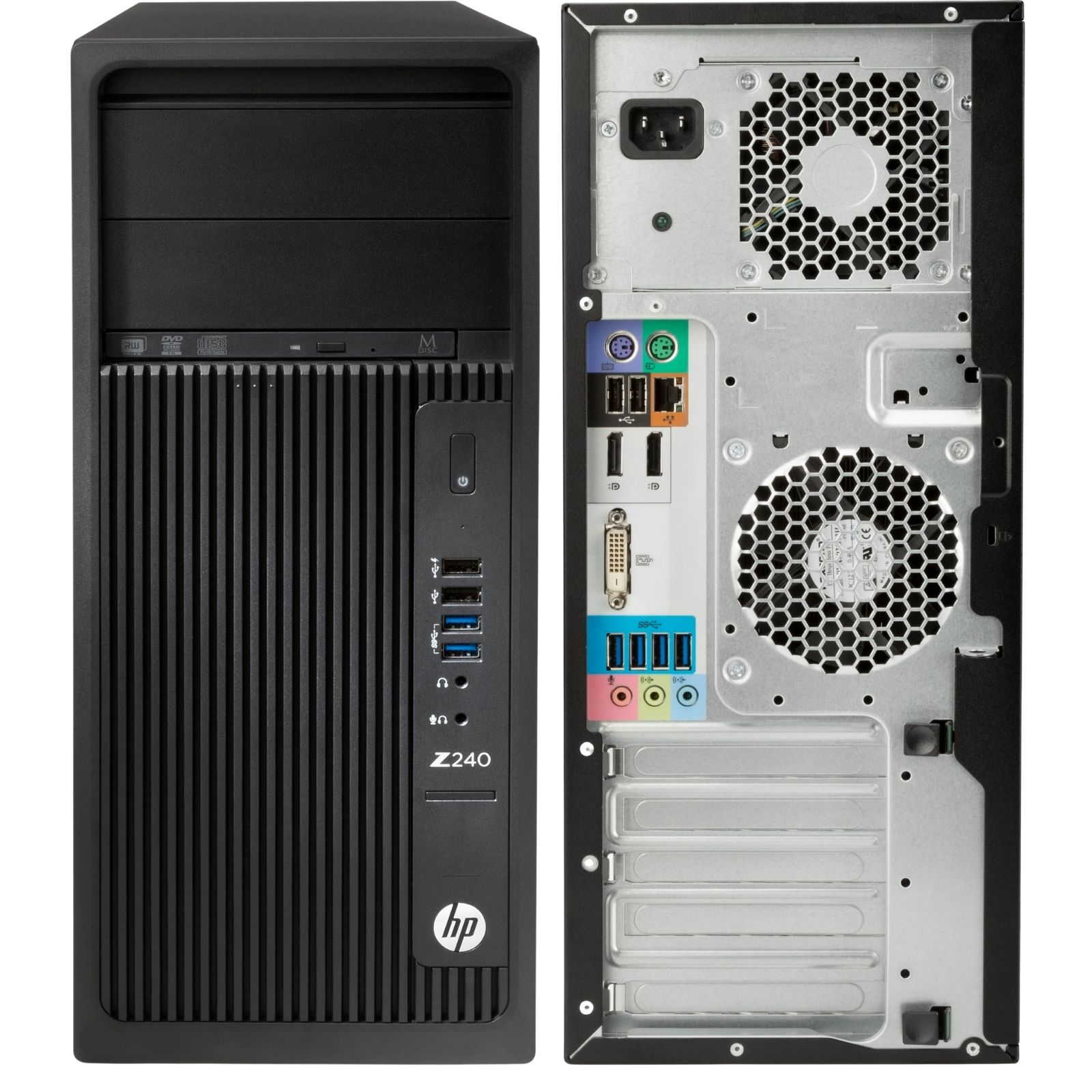 PC Ricondizionato HP Workstation Z240 Xeon E3-1240 v6 32GB 512GB